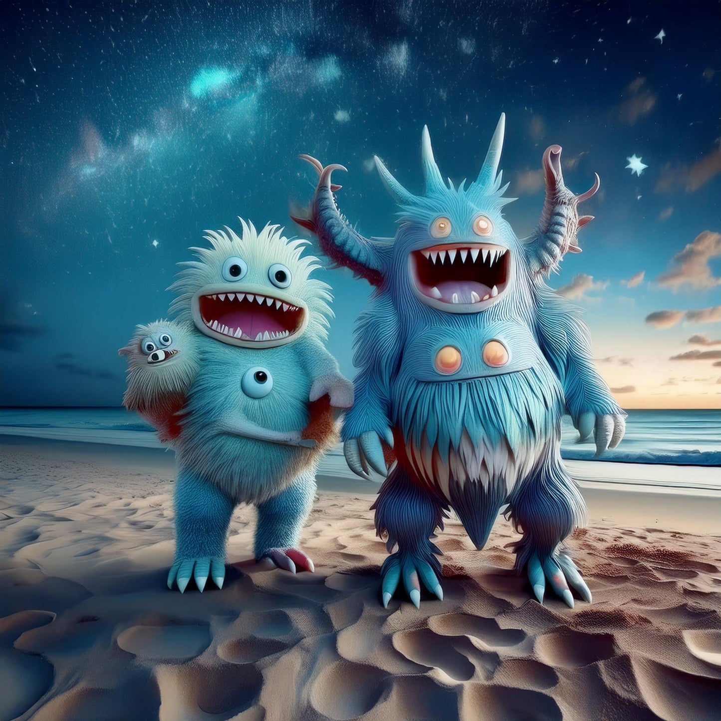 Halloween - Friendly Fiends 4 - Monsters Who Smile and Lend a Hand!