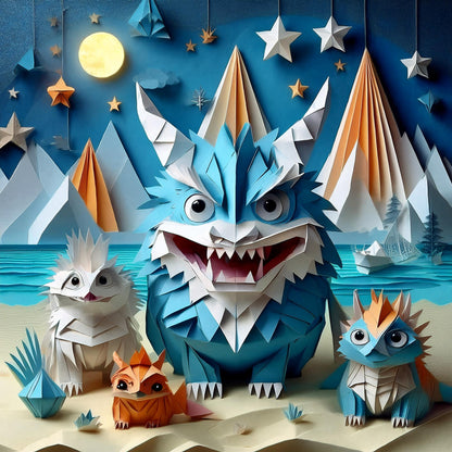 Halloween - Origami Oddities: A Unique Collection of Monster Beasts! 2