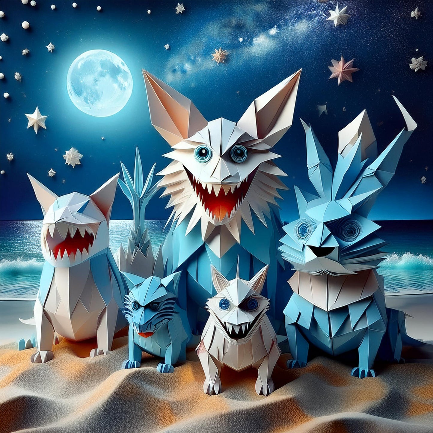 Halloween - Origami Oddities: A Unique Collection of Monster Beasts! 2