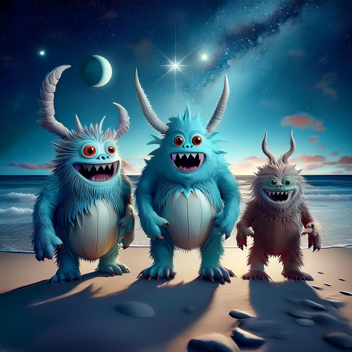 Halloween - Friendly Fiends 4 - Monsters Who Smile and Lend a Hand!