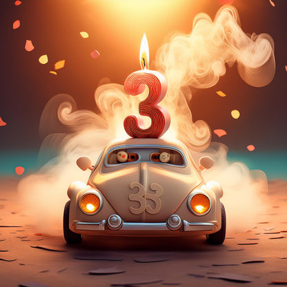Birthdays- How old are you today? 3 years old
