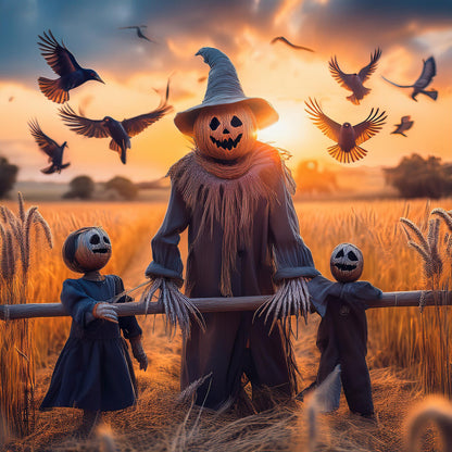 Halloween - Scare-Share: The Scarecrow That's Here to Scare Kids, Not Crows!