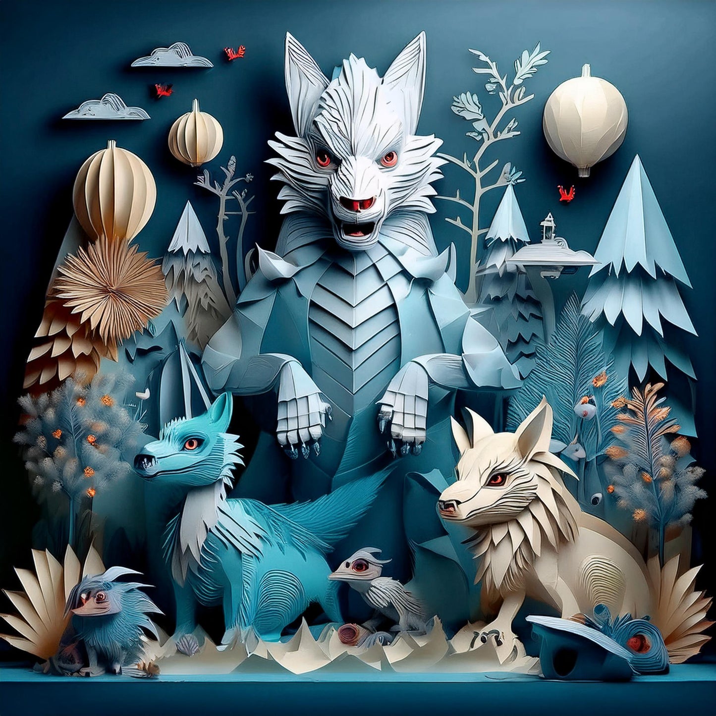 Halloween - Origami Oddities: A Unique Collection of Monster Beasts!