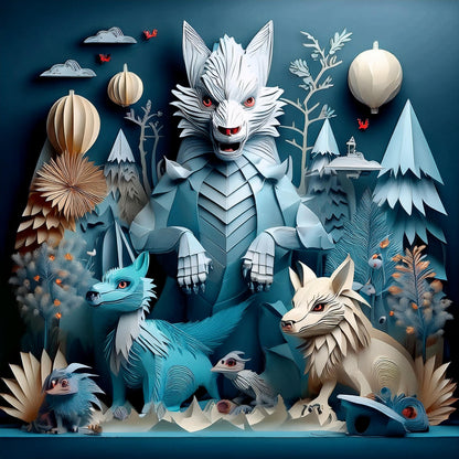 Halloween - Origami Oddities: A Unique Collection of Monster Beasts!